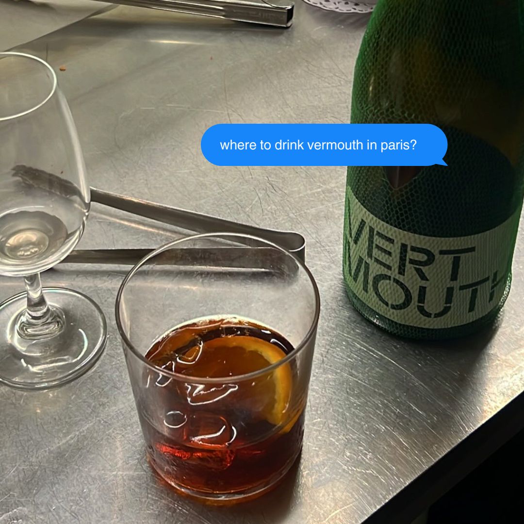 where to drink vermouth in paris?